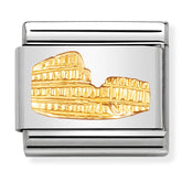 Nomination Composable Classic Link 030123/10 Colosseum in 18K Gold